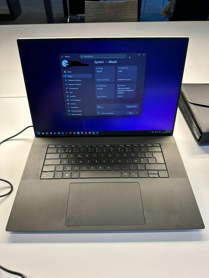 Dell XPS 17 9710 - i7 / 64GB RAM / 2TB SSD / RTX 3050, Computers en Software, Windows Laptops, Zo goed als nieuw, 17 inch of meer