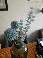 Vaas Jysk, Huis en Inrichting, Woonaccessoires | Vazen, Ophalen, Minder dan 50 cm, Groen, Glas