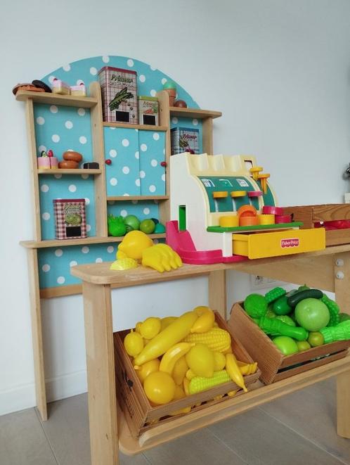 Magasin de jouets en bois, Enfants & Bébés, Jouets | Jouer aux cuisines, Utilisé, Jouer à la cuisine, Bois, Enlèvement