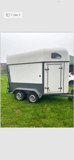 1,5 paarden trailer, Dieren en Toebehoren, Paarden en Pony's | Trailers en Aanhangwagens, Ophalen of Verzenden, Gebruikt, Hout