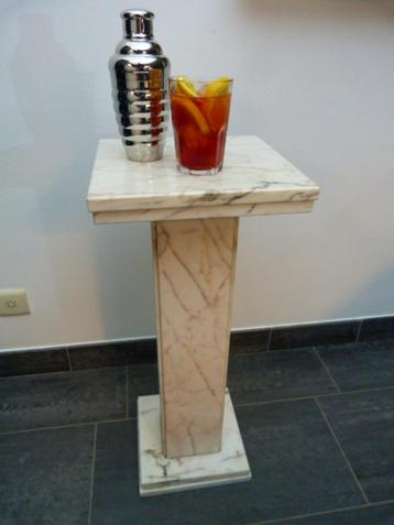 Marmer zuil - bijzettafel - perfecte staat ! beschikbaar voor biedingen