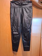 Broek in lederlook, Kleding | Dames, Broeken en Pantalons, Zwart, Maat 46/48 (XL) of groter, Ophalen of Verzenden, Lang