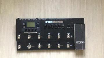 Multieffecte pedaal Line 6 POD 500 HD beschikbaar voor biedingen