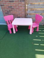 Kindertafel en stoelen, Kinderen en Baby's, Ophalen, Gebruikt
