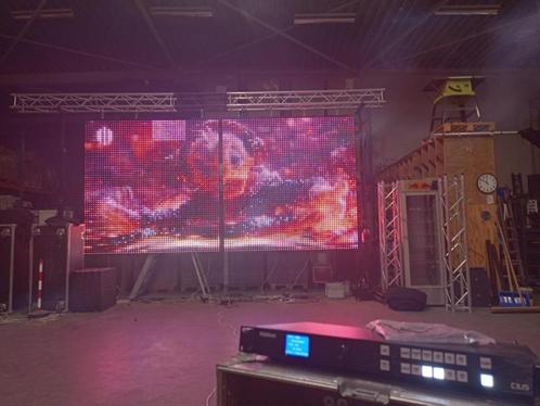 LEDWall 40 panels inclusief beugels, kabels, controller, etc, Muziek en Instrumenten, Licht en Laser, Gebruikt, Licht, Geluidgestuurd