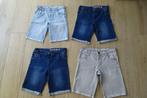 Pakket van 4 bermuda's / shorten Hema maat 158 / 164, Kinderen en Baby's, Kinderkleding | Maat 158, Broek, Gebruikt, Ophalen of Verzenden