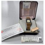 Vintage Citizen CTZ-6618 ca 1970 pols horloge dames Vierkant, Handtassen en Accessoires, Horloges | Dames, Overige merken, Staal