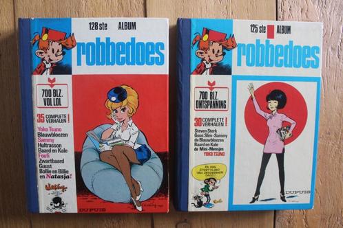 weekblad Robbedoes verzamelalbum nr 125+128 prijs voor alles, Livres, BD, Utilisé, Plusieurs BD, Enlèvement ou Envoi