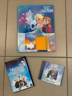 Frozen dvd en  cd en 3 nieuwe mappen !!!, Boeken, Luisterboeken, Cd, Ophalen of Verzenden