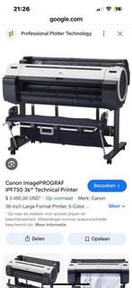 Canon IPF750 gratis af te halen -defect, Computers en Software, Ophalen, Niet werkend, Printer, Canon