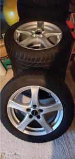 Winterbanden op alu velg 17'', Auto-onderdelen, Banden en Velgen, Ophalen, Gebruikt, 255 mm, Banden en Velgen