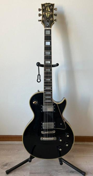 Greco EGC68-80 Les Paul Custom black beauty (Japan 1988) beschikbaar voor biedingen