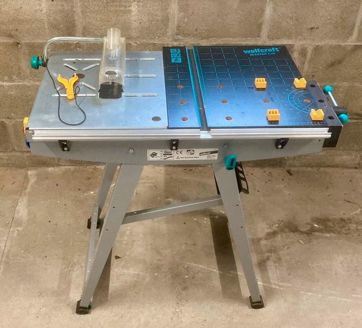 WOLFCRAFT MASTER CUT, Doe-het-zelf en Bouw, Werkbanken, Zo goed als nieuw, Bankschroef, Ophalen