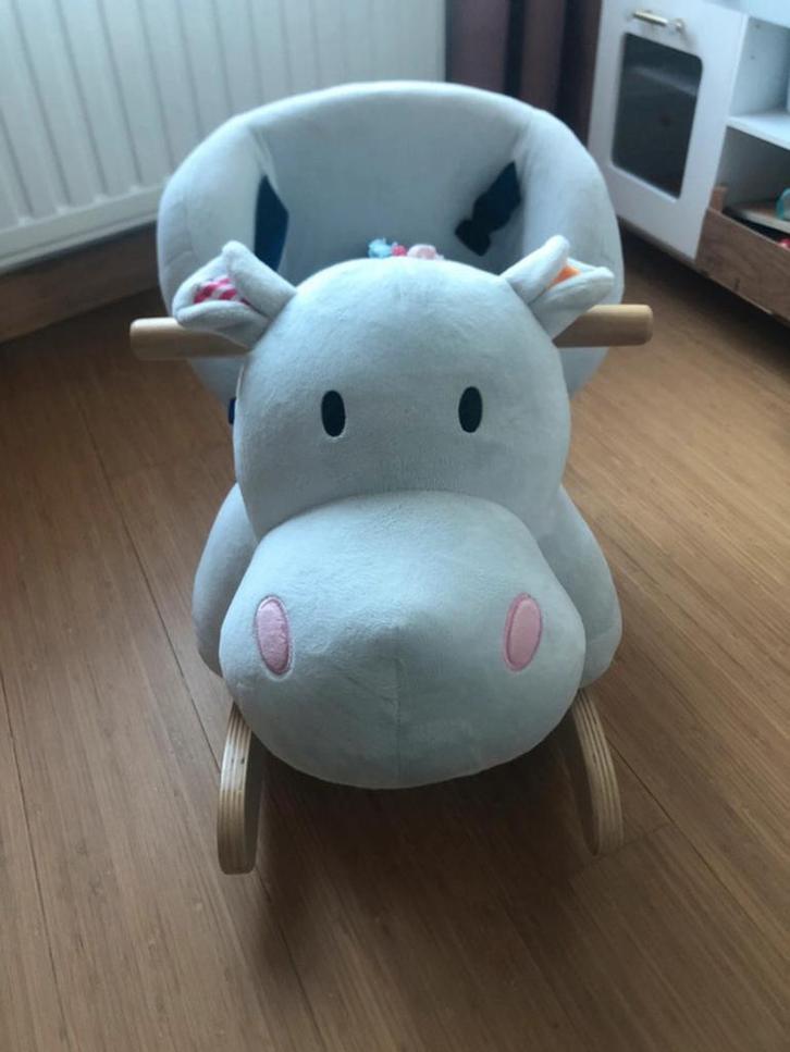 Hippopotame à bascule, Enfants & Bébés, Jouets | Jouets a bascule, Comme neuf, Enlèvement