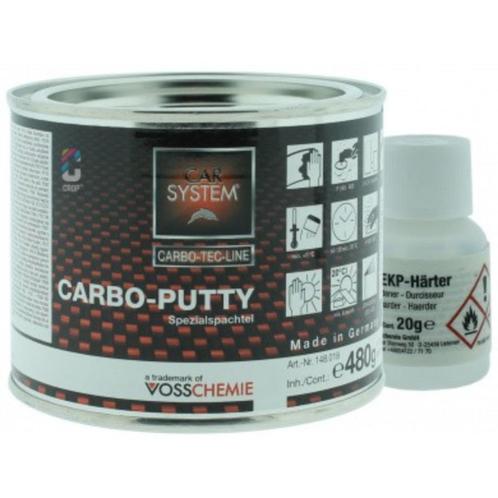 Carbo Putty (transparante plamuur) + verharder, Hobby en Vrije tijd, Overige Hobby en Vrije tijd, Nieuw, Ophalen of Verzenden