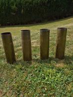 Obus de Guerre en Laiton 1943 " 270 mm "TYPE MSA1, Collections, Enlèvement ou Envoi, Armée de terre, Douilles ou Pièces de fouille