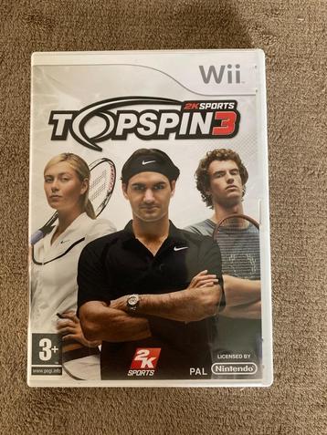 Spelletje Wii : Topspin 3, 2K sports beschikbaar voor biedingen