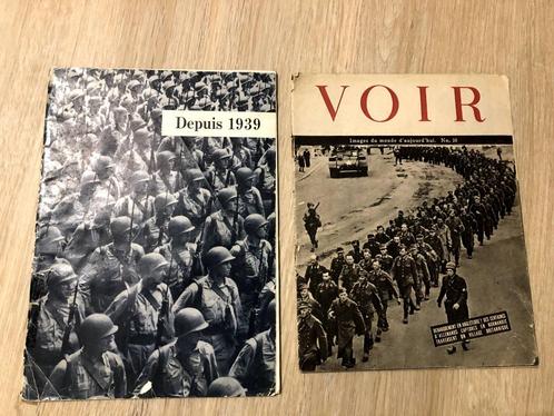 Magazines WW2 VOIR petit format et 1939, Collections, Objets militaires | Seconde Guerre mondiale, Armée de terre, Enlèvement ou Envoi