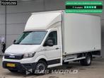 MAN TGE 4.180 Dubbellucht Bakwagen Achterdeuren ACC Navi Air, Auto's, Stof, Gebruikt, Euro 6, 4 cilinders