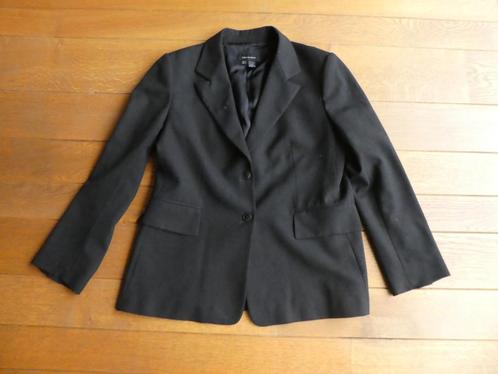 Donkergrijze damesblazer – merk Zara – maat 44, Vêtements | Femmes, Vestes & Costumes, Comme neuf, Manteau, Taille 42/44 (L), Gris