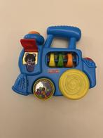 Fisher-Price rammelaar, treintje met geluid, Kinderen en Baby's, Speelgoed | Fisher-Price, Ophalen of Verzenden, Gebruikt, Rammelaar