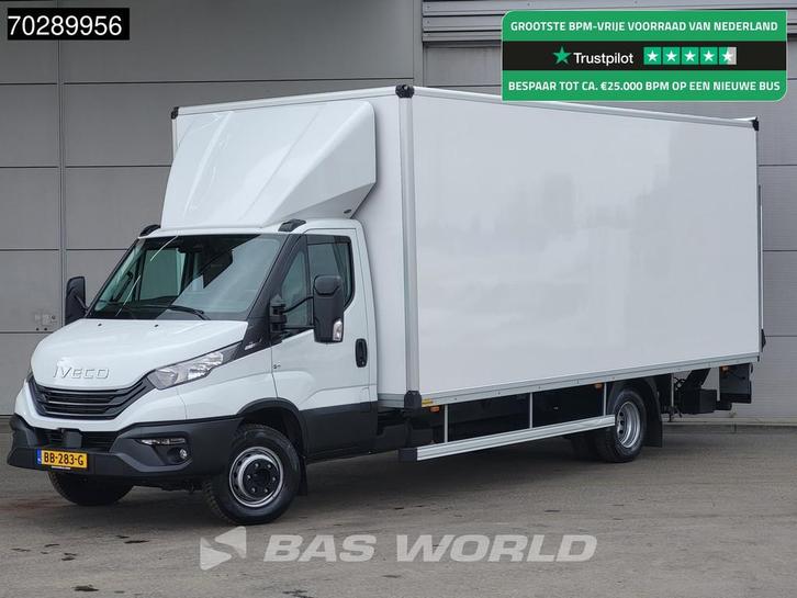 Iveco Daily 70C18 3.0L Automaat Laadklep 7tons 6meter Bakwag, Auto's, Bestelwagens en Lichte vracht, Bedrijf, Te koop, Achteruitrijcamera