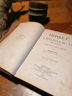 LEOPOLD IER ET LÉOPOLD II, ROSE DES BELGES. Seulement 1879, Theodore Juste, 19e siècle, Utilisé, Envoi
