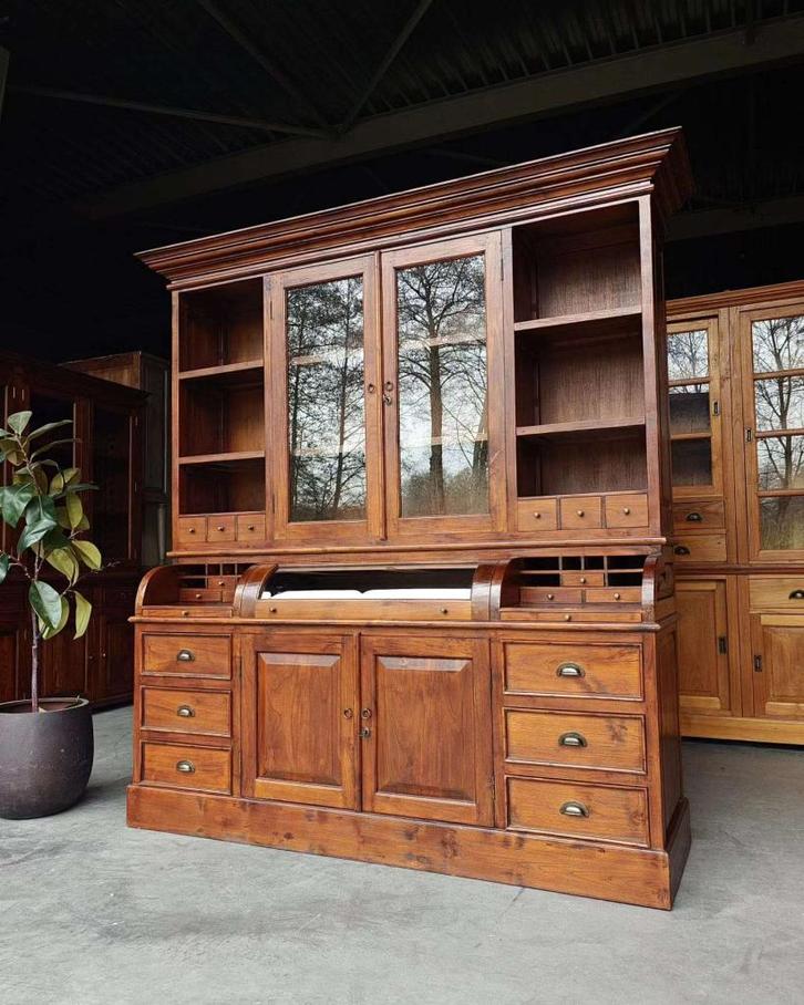 Prachtige antieke grutterskast | Apothekerskast #2478, Antiek en Kunst, Antiek | Meubels | Kasten, Ophalen of Verzenden