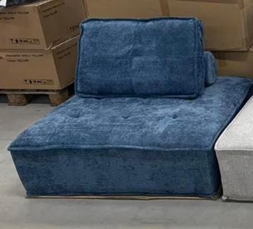  Te koop: Nieuwe modulaire sofa in blauw!  beschikbaar voor biedingen