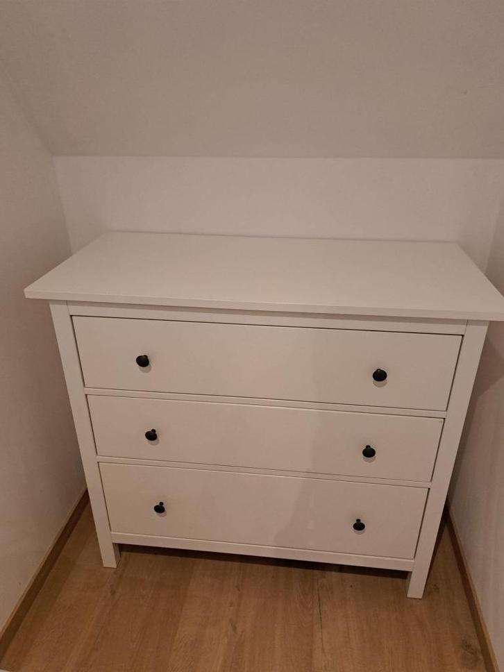 Ladekast Ikea Hemnes wit, Huis en Inrichting, Kasten | Ladekasten, Zo goed als nieuw, Minder dan 100 cm, 100 tot 150 cm, 25 tot 50 cm