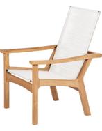 Design Barlow Tyrie  Monterey verstelbare stoel met voetbank, Huis en Inrichting, Stoelen, Nieuw, Teack, Wit, Eén