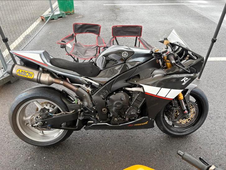 Yamaha r1 crossplane  2009 pour circuit, Motoren, Motoren | Yamaha, Bedrijf, Super Sport, meer dan 35 kW, 4 cilinders, Quickshifter
