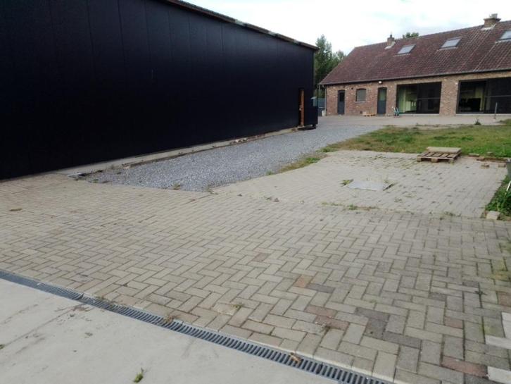 gratis 60m2 mooie betonklinkers, Tuin en Terras, Tegels en Klinkers, Zo goed als nieuw, Ophalen