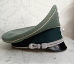 Duitse kepie officier infanterie regiment 80 Schütze Voigt!, Ophalen of Verzenden