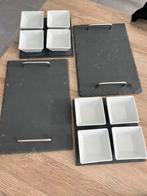 Ensemble apero ardoise, Huis en Inrichting, Ophalen, Zo goed als nieuw