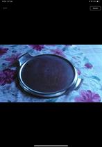 Inox taartschotel, Ophalen, Gebruikt