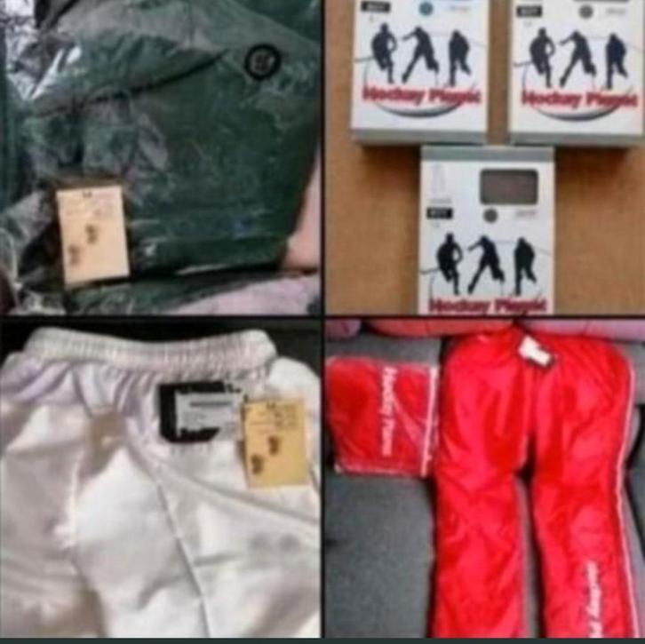 HOCKEY 🩳👖≈300 de Mes Vêtements & SOUS-VÊTEMENTS THERMIQUES, Sports & Fitness, Hockey, Neuf, Vêtements, Enlèvement
