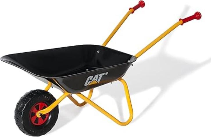 Metalen kruiwagen | CAT | voor kinderen | tot 25kg, Kinderen en Baby's, Speelgoed | Buiten | Los speelgoed, Nieuw, Ophalen of Verzenden