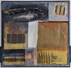 Peinture abstraite, Frits van Eeden, tech. mixte, 128 x 123, Enlèvement