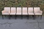 Prachtige Italiaanse designstoelen, Ophalen, Gebruikt, Leer, Vijf, Zes of meer stoelen