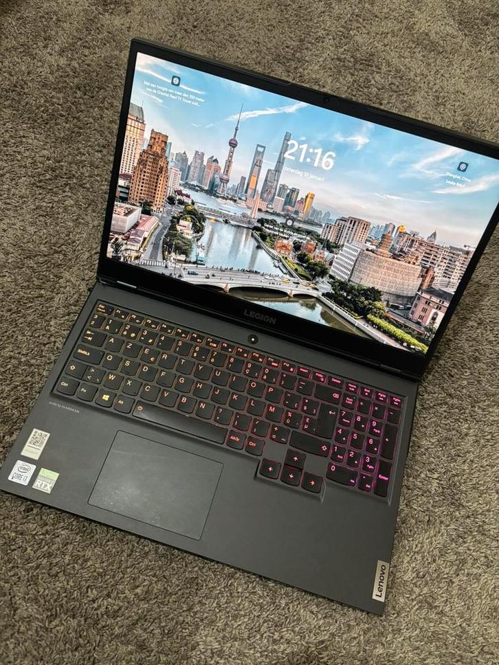 Gaming laptop, Computers en Software, Windows Laptops, Zo goed als nieuw, 15 inch, SSD, 16 GB, Azerty, Met videokaart, Met touchscreen