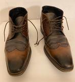 Bottines en cuir de Girogio 1958 de style richelieu bicolore, Enlèvement ou Envoi, Autres couleurs, Girogio 1958, Autres types