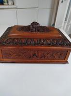 Antieke koffer, Antiek en Kunst, Antiek | Woonaccessoires, Ophalen of Verzenden