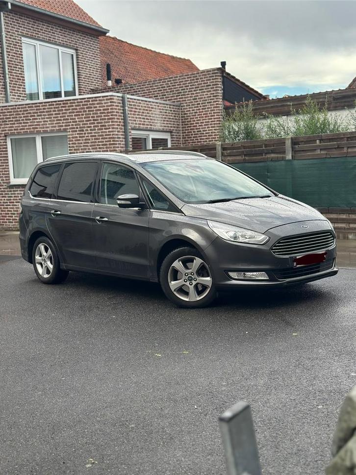 Ford Galaxy 2.0 TDCi Euro6b, Auto's, Ford, Particulier, Galaxy, Diesel, Euro 6, 4 deurs, Handgeschakeld, Zilver of Grijs, Zwart
