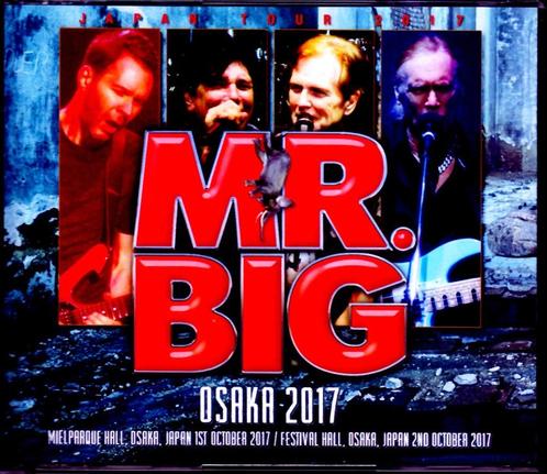 4 CD's - Mr. BIG - Live in Osaka 2017, Cd's en Dvd's, Cd's | Hardrock en Metal, Nieuw in verpakking, Verzenden
