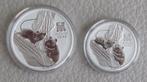 zilveren 1 en 1/2 oz munten Lunar III Mouse 2020, Postzegels en Munten, Setje, Zilver, Ophalen of Verzenden, Overige landen