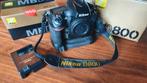 Nikon D800 + battery grip en lader, Ophalen, Gebruikt