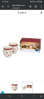 Kerstmokken toy's delight villeroy & boch, Ophalen, Nieuw