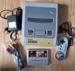 Super Nintendo (SNES) + NBA Jam, Ophalen of Verzenden, Gebruikt, Met 1 controller, Met games