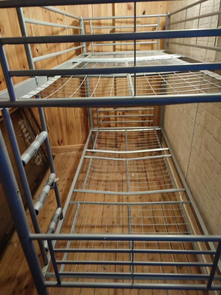 lits superposés, Huis en Inrichting, Slaapkamer | Stapelbedden en Hoogslapers, Gebruikt, Stapelbed, 90 cm, 220 cm, Eenpersoons